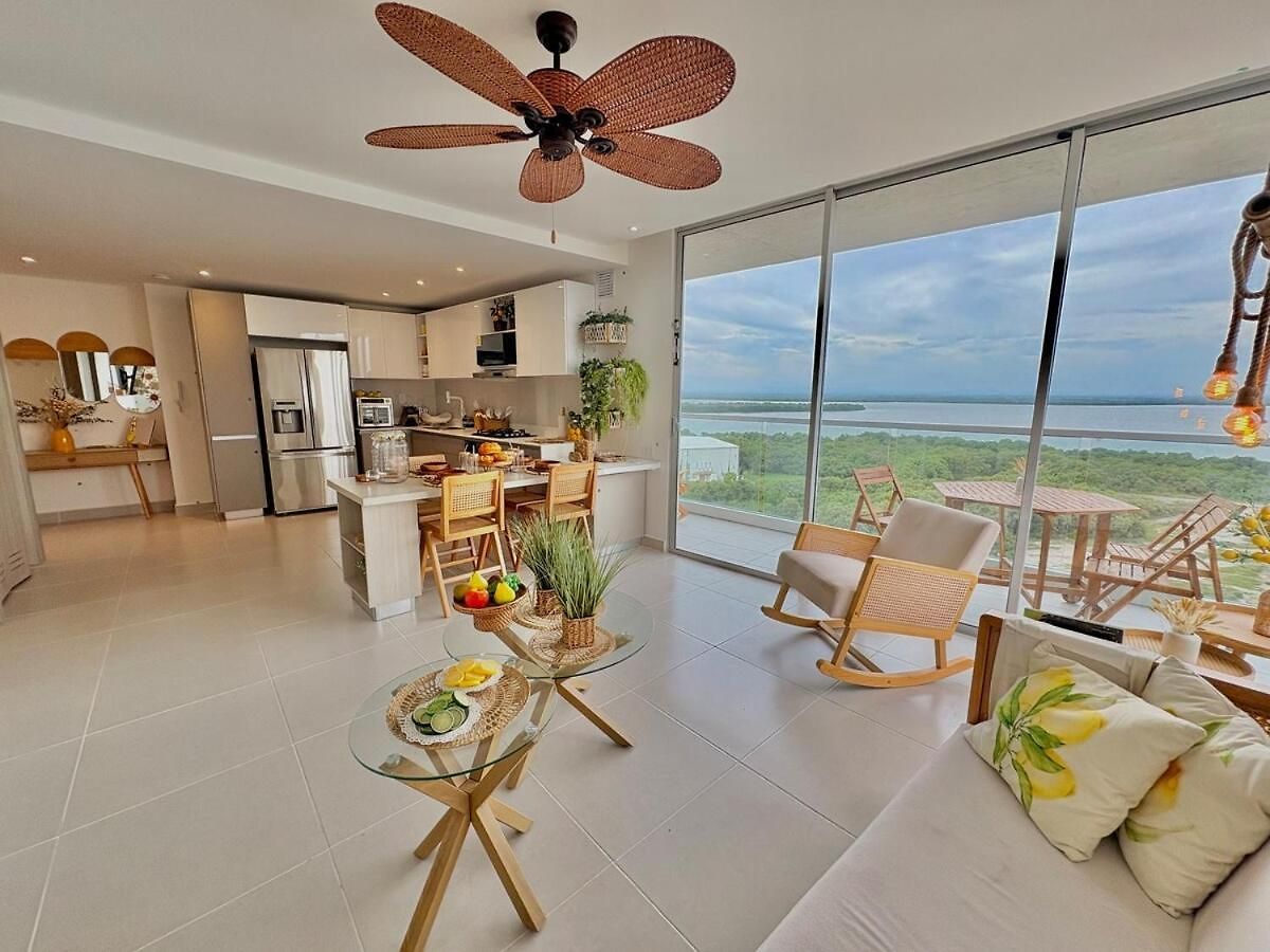 Apartamento Sea View With Private Balcony Cartagena